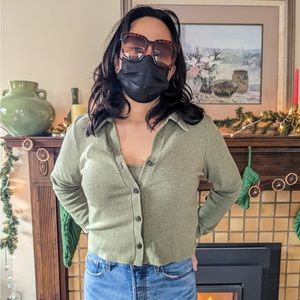 Matching tank and sweater from madewell!